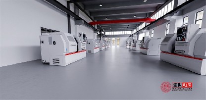 合肥經開區機械公司廠房裝修